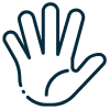 Hand and wrist icon
